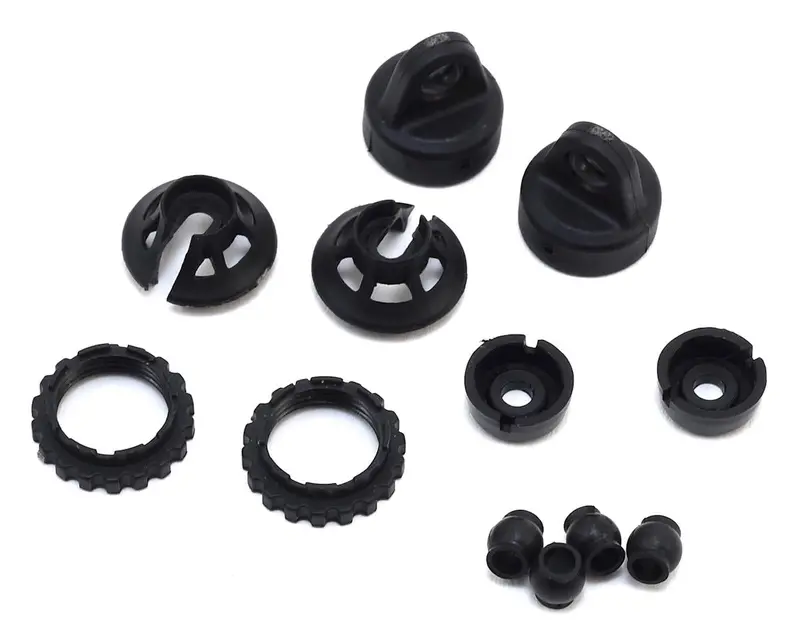 Traxxas Gtr Shock Caps W/Spring Retainers 1