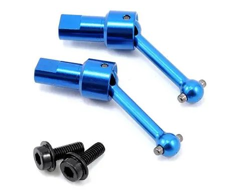 Traxxas Latrax Aluminum Driveshaft Assembly (Blue) (2) 1