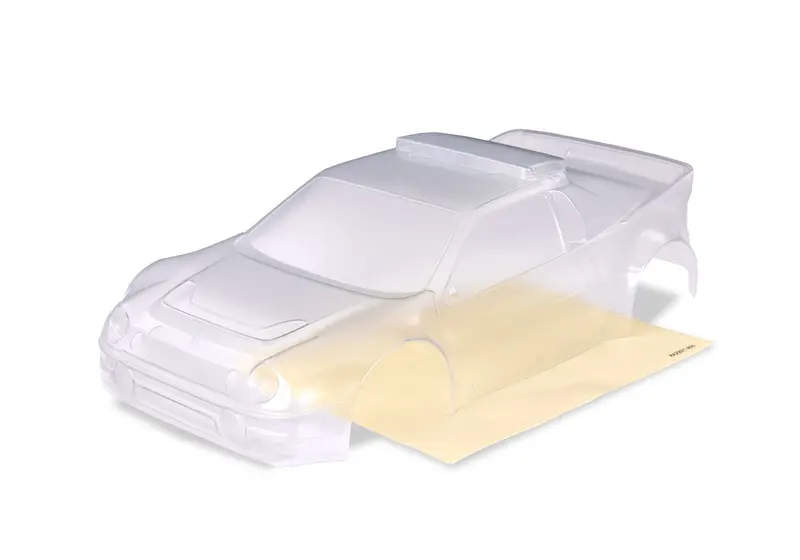 Traxxas Mini Rally Vxl Ford Rs200 Clear Body 1