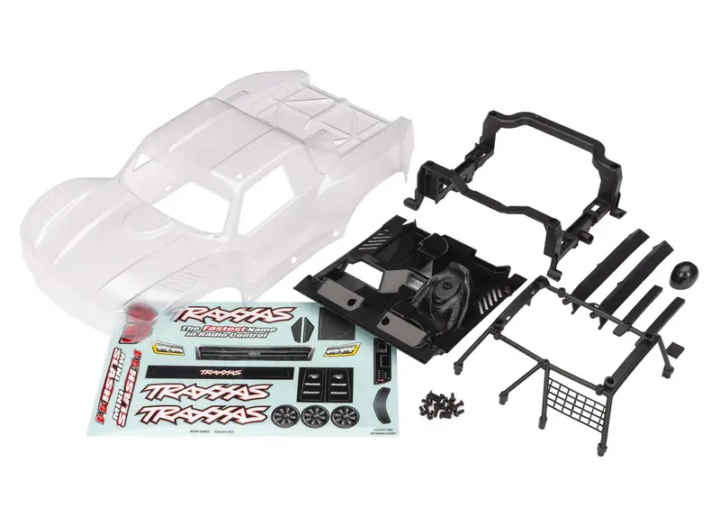 Traxxas Mini Slash 4X4 Clear Body 1