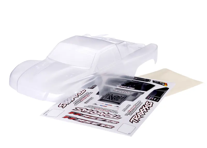 Traxxas Slash 4X4 Heavy-Duty Clear Clipless Body 1