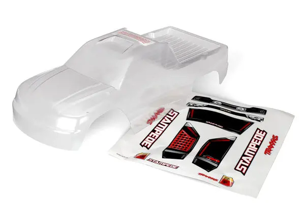 Traxxas Stampede Clear Body 1