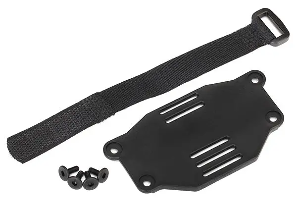 Traxxas Trx-4 Battery Plate & Strap 1