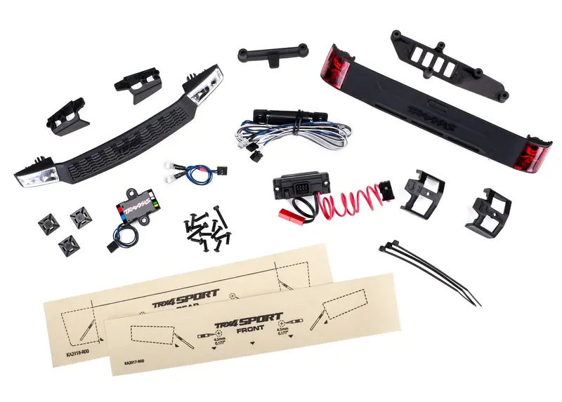 Traxxas Trx-4 Sport Led Light Kit W/ Power Supply 1