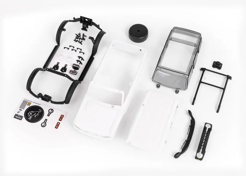 Traxxas Trx-4M 1/18 Bronco Body White 1
