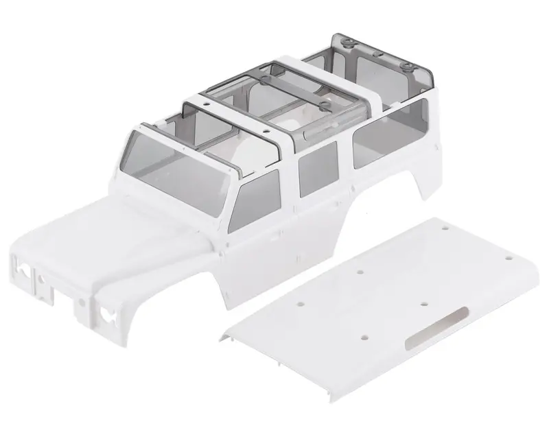 Traxxas Trx-4M Defender Body White 1
