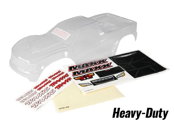 Traxxas V1 Maxx Clear Body Hd 1
