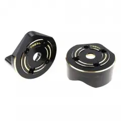 Treal Hobby Axial Scx10 Iii/Capra Brass Outer Portal Covers (93G) 1
