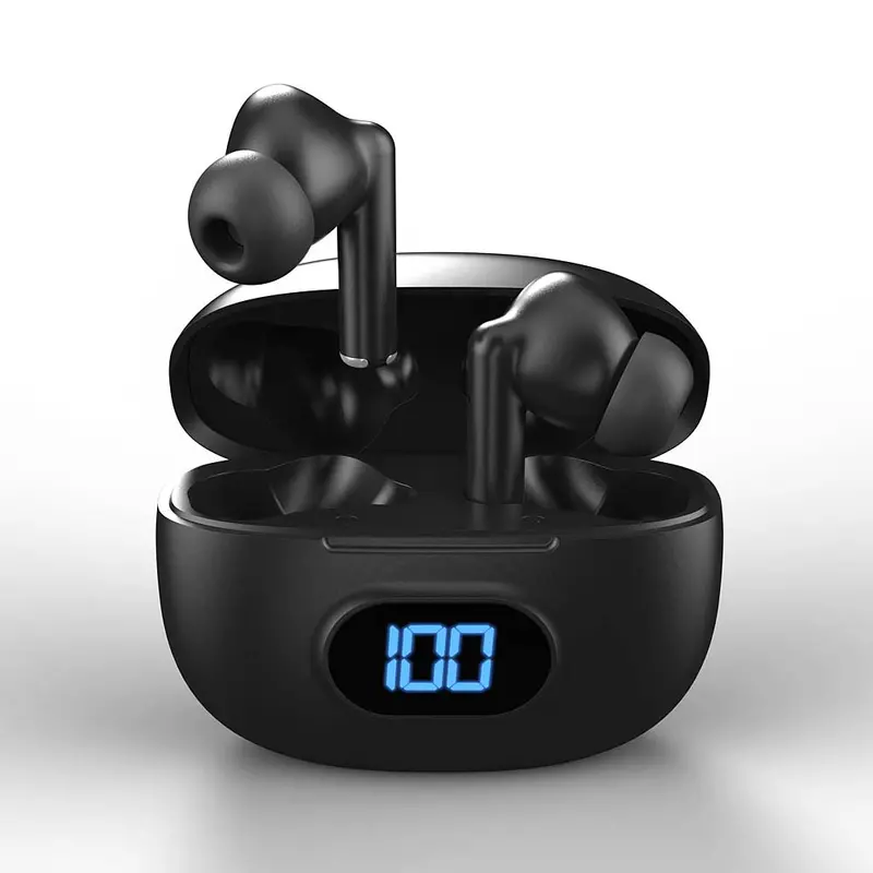 True Wireless Earbuds, Black 1