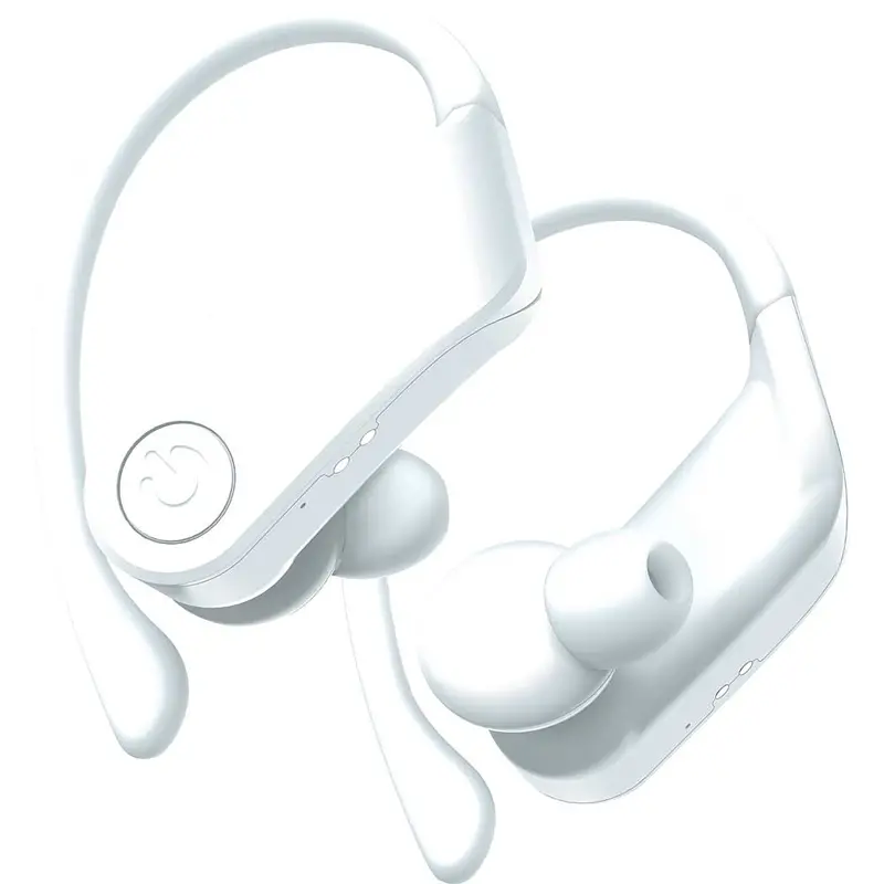 True Wireless Sport Earbuds, White 1