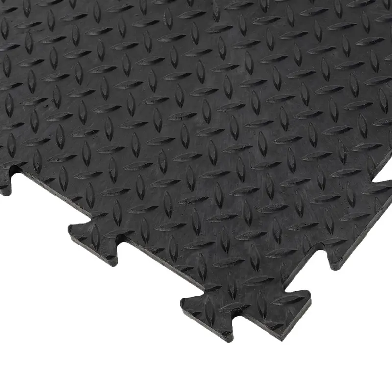 Tuff-Tile Diamond Heavy Duty Interlocking Floor Tile 1