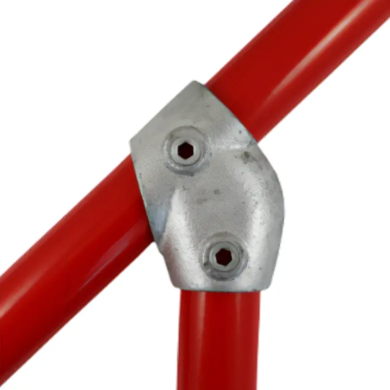 Tuffclamp Adjustable Short Tee - 30-60 Degree - 48.3Mm 1
