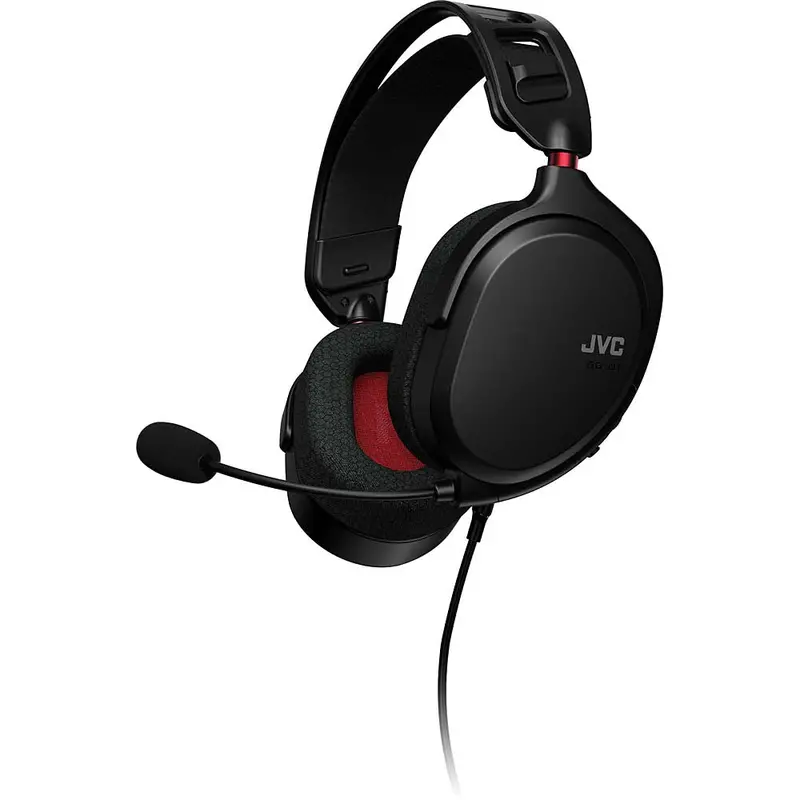 Ultra Lightweight Wired Gaming Headset With Detachable Microphone, Black 1