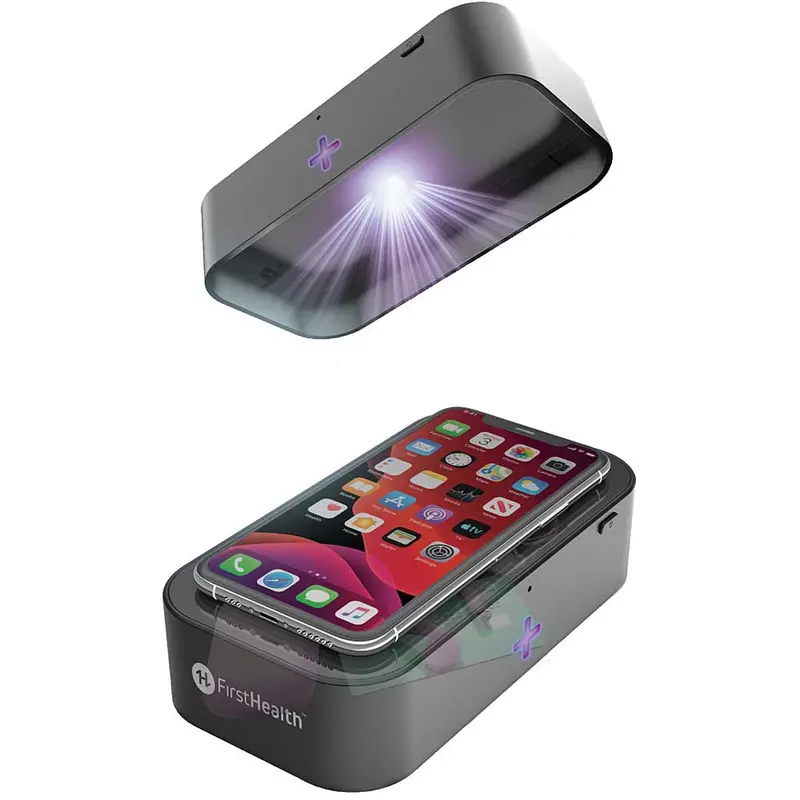 Uv-C 2 In 1 Sanitizing Box And Wand With Wireless Charging 1