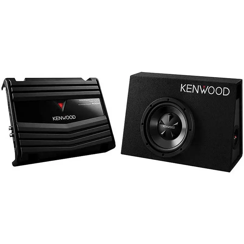 Vented Enclosure Box Subwoofer + Kac-5206 Package 1