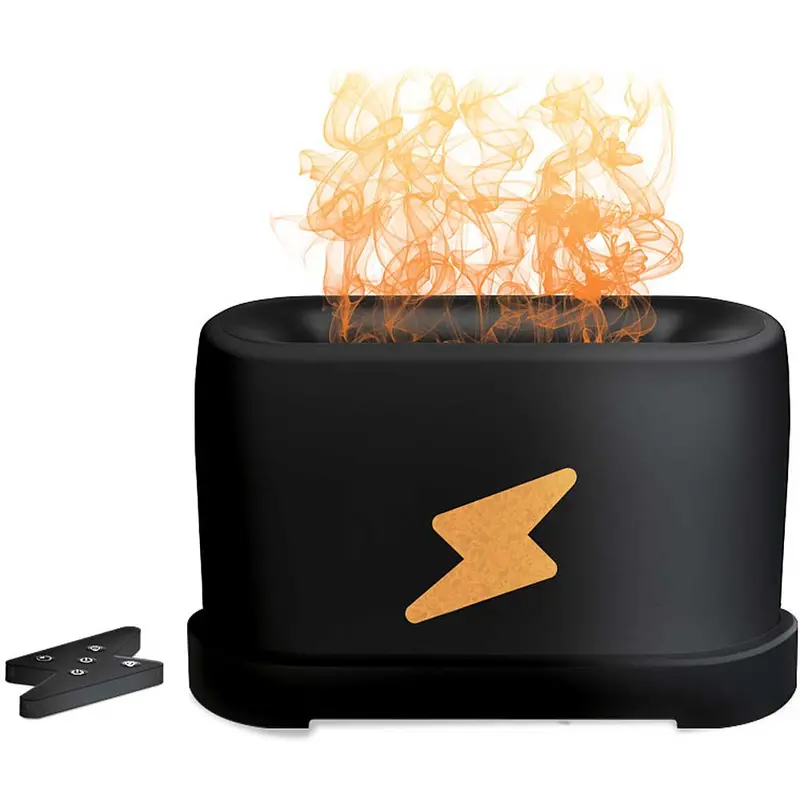 Virtual Frame Humidifier With Aroma Diffuser, Black 1