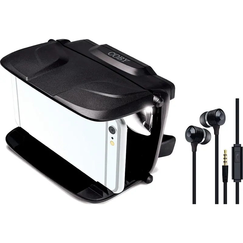 Virtual Reality Goggles W/Metal Erabuds 1