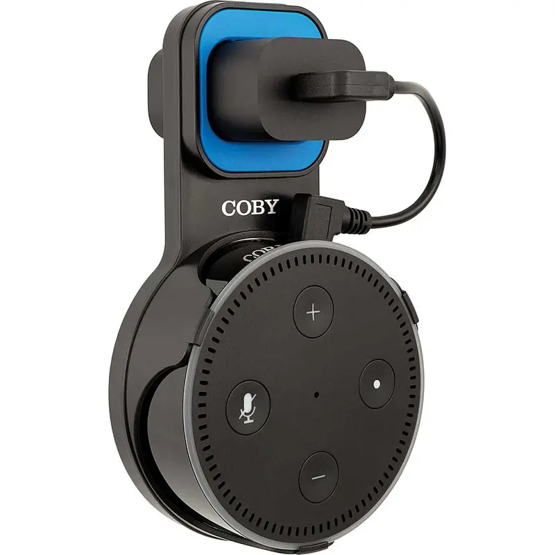 Wall Mount For 2Nd Gen. Echodot, Black 1