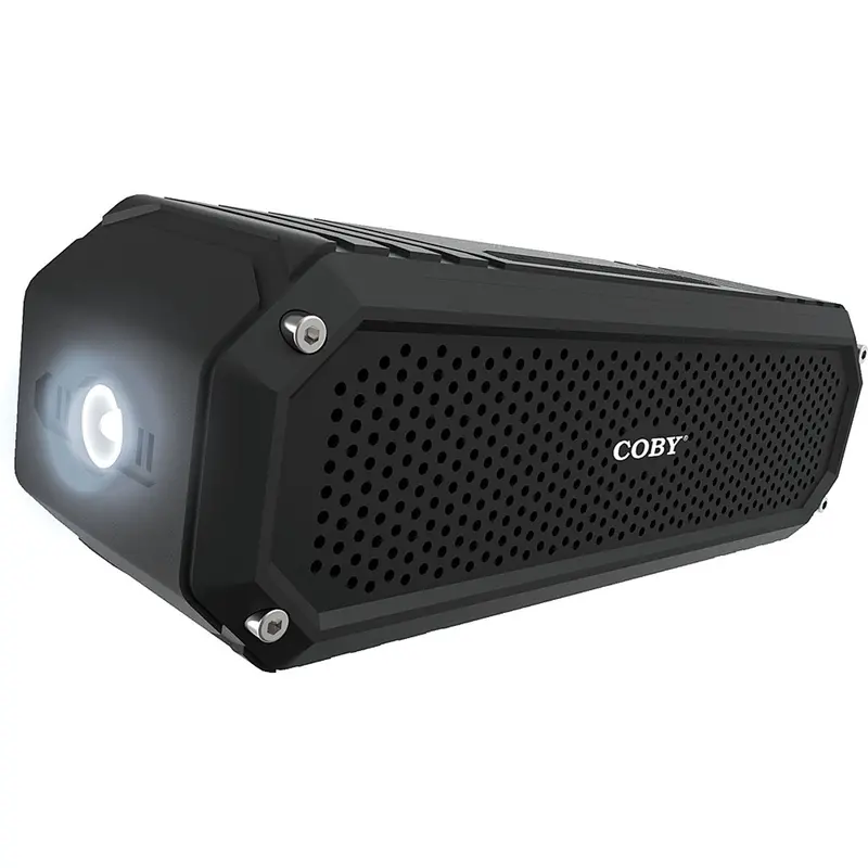 Water-Resistant, Portable Bluetooth®® Speaker, Black 1