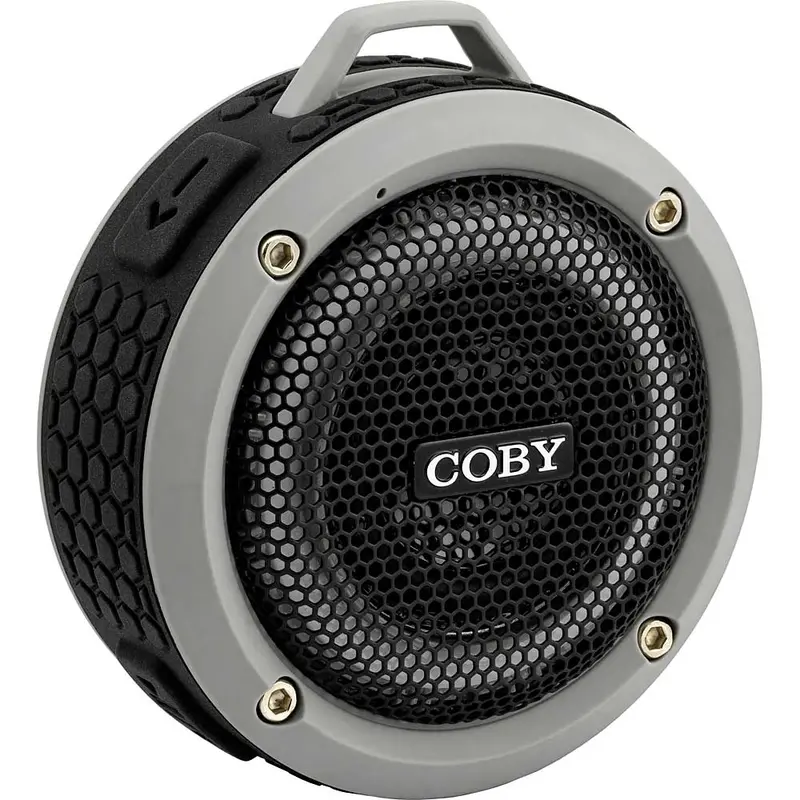Waterproof True Wireless Bluetooth® Speaker, Gray/Black 1