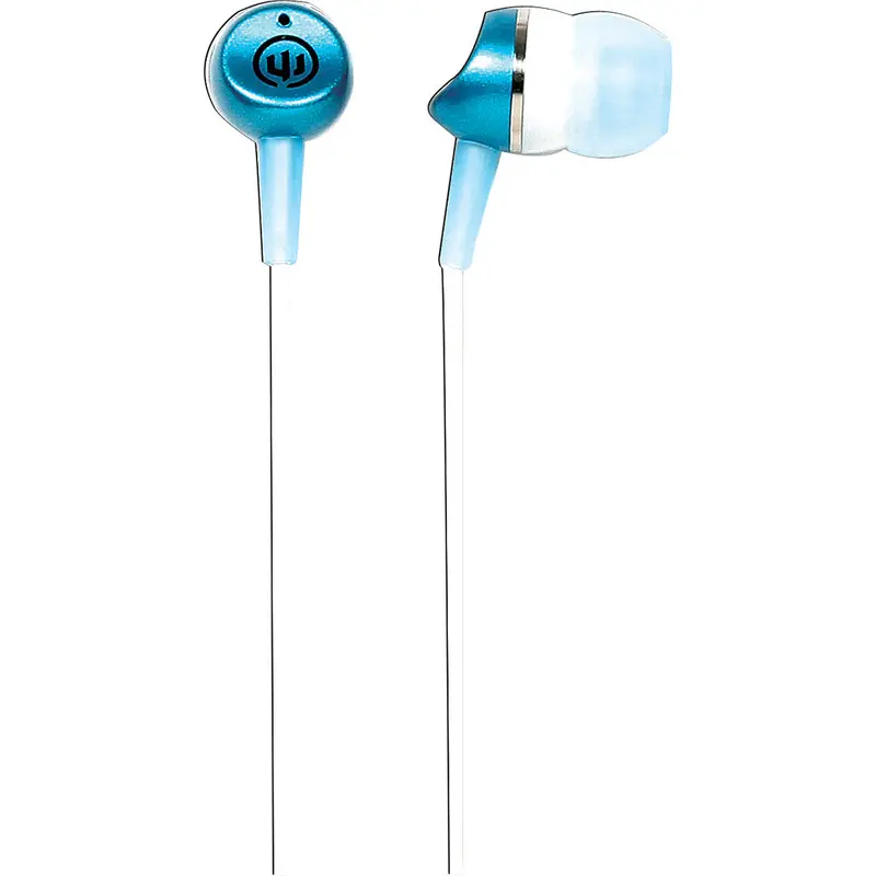 Wi-1901 "Metallics" Earbuds, Blue 1