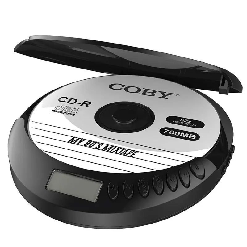 Wireless Anti-Skip Cd Player, Black 1