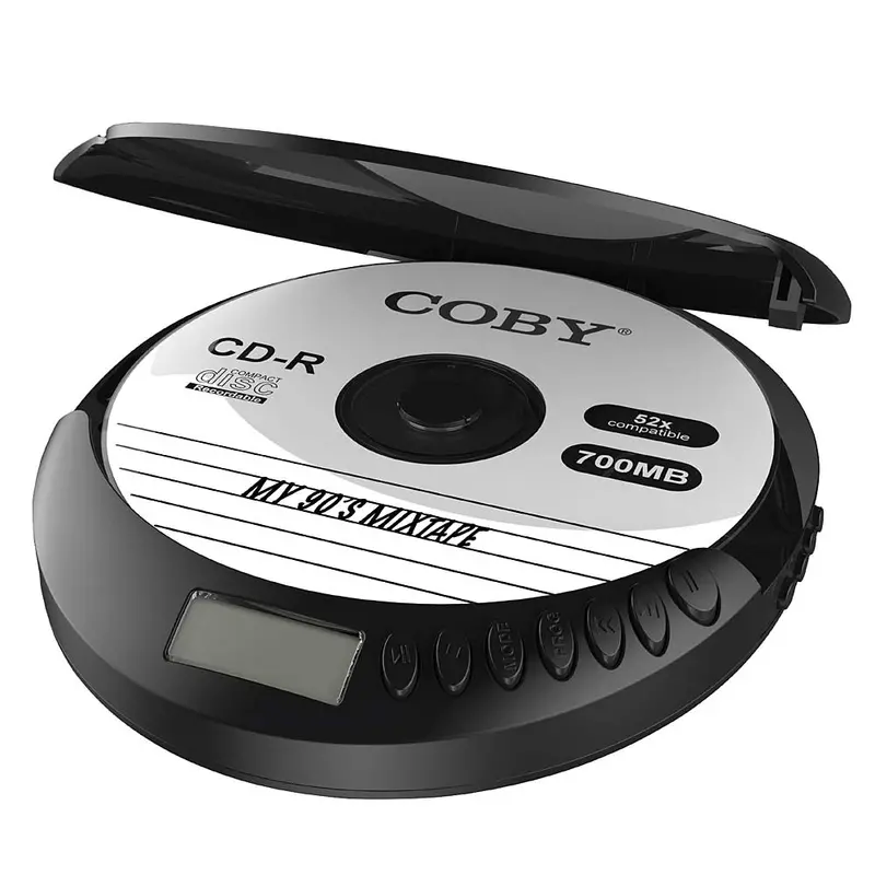 Wireless Anti-Skip Cd Player, Black 1