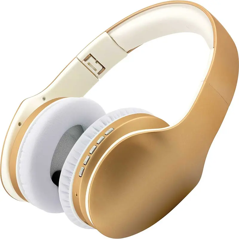 Wireless Bluetooth Headphones, Gold 1