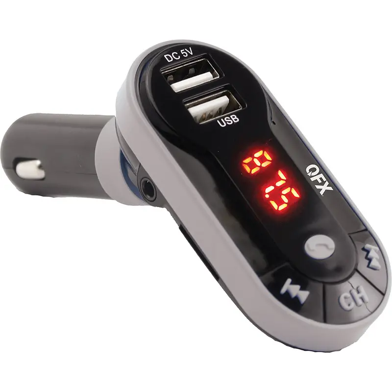Wireless Fm Transmitter, Silver 1