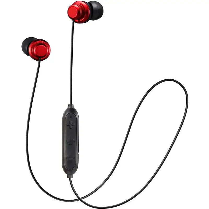 Wireless Inner Ear Headphones, Red 1