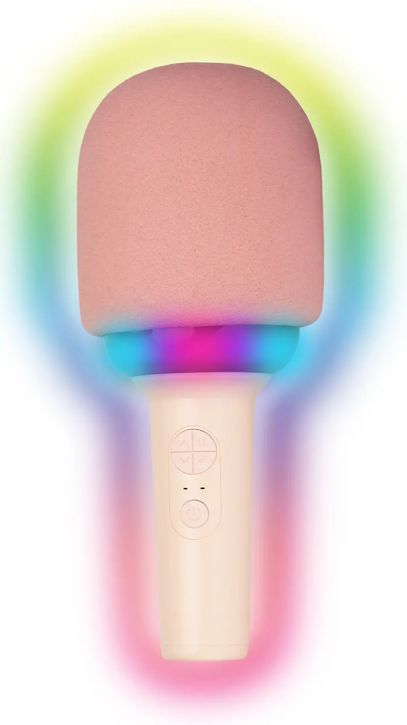 Wireless Karaoke Microphone With Led Ring 1