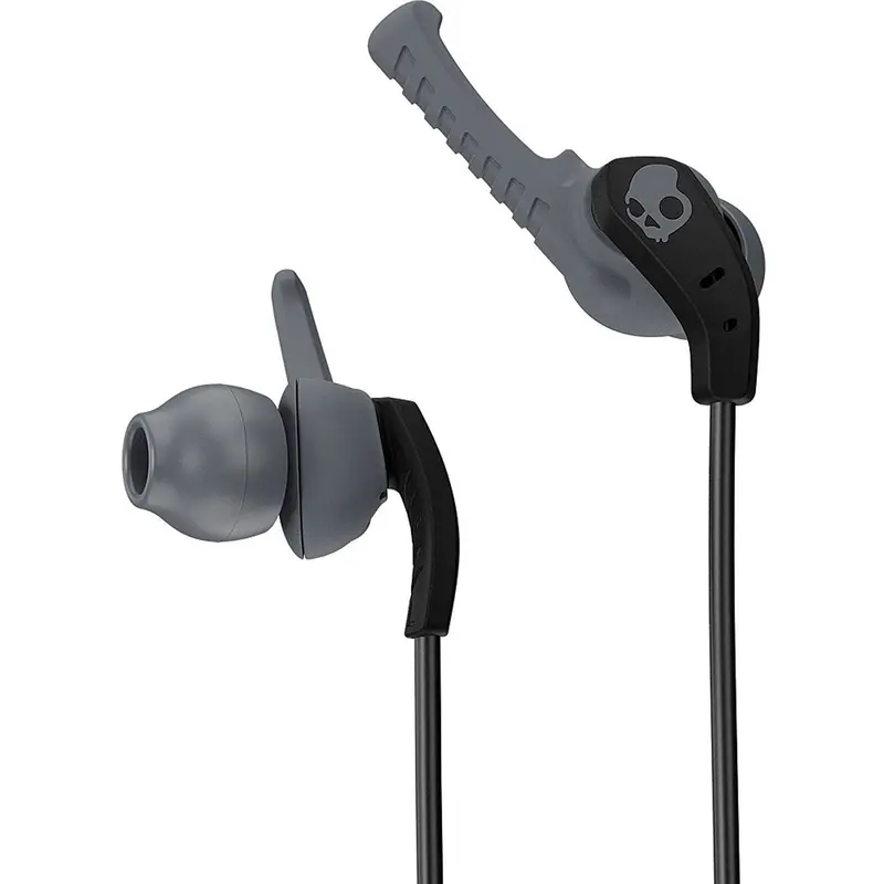 Xtplyo In-Ear Sport Earbuds With Mic, Black/Gray 1