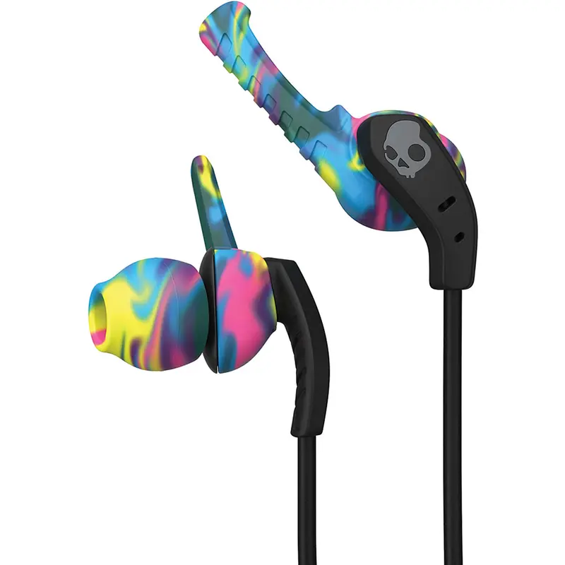 Xtplyo In-Ear Sport Earbuds With Mic, Swirl/Black 1