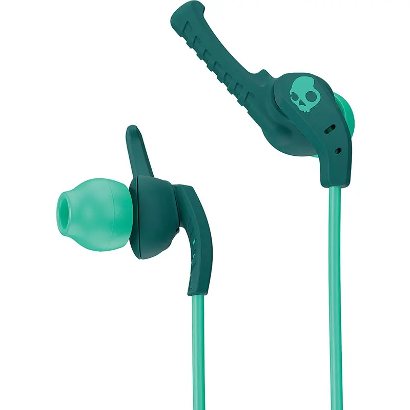 Xtplyo In-Ear Sport Earbuds With Mic, Teal/Green 1