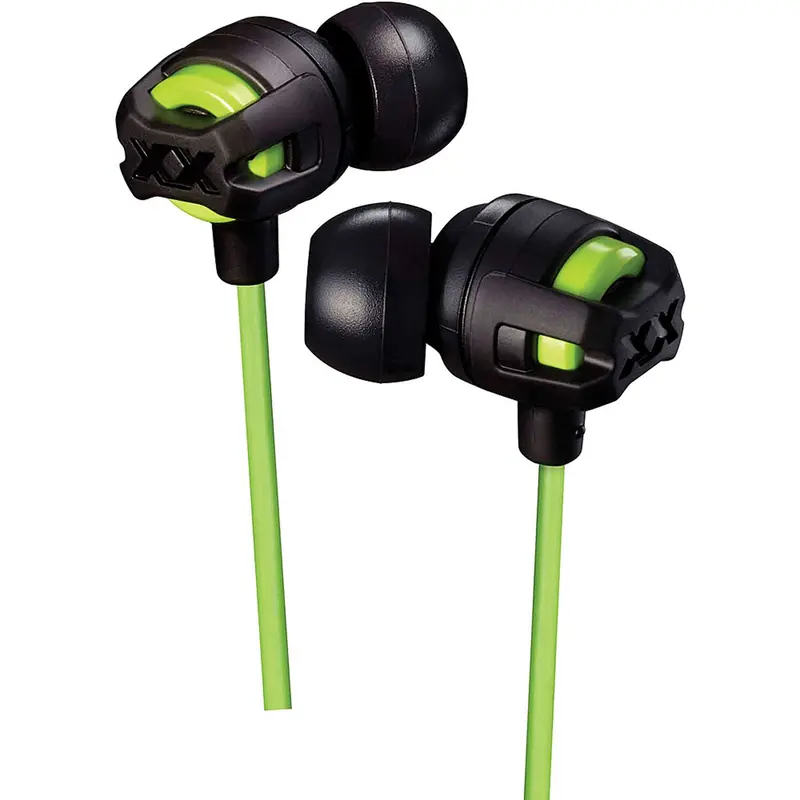 Xtreme Xplosive Earbuds W/Mic, Green 1