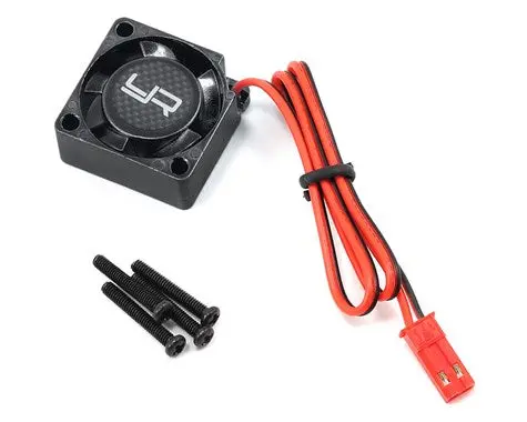 Yeah Racing 25X25x10mm Tornado High Speed Fan (Black) 1