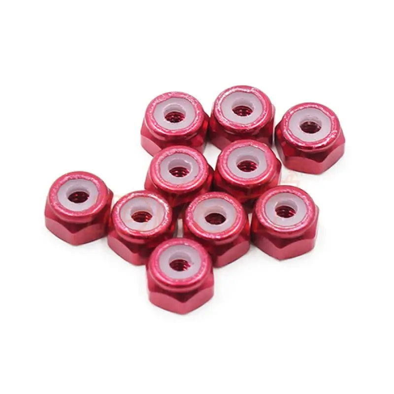 Yeah Racing 2Mm Aluminum Lock Nut (Assorted Colors) 1