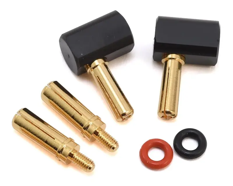 Yeah Racing 4Mm & 5Mm Bullet Angled Connector Set 1