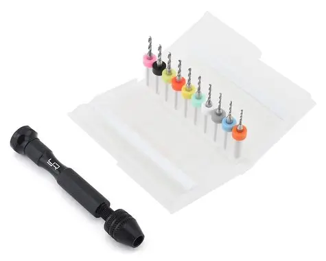 Yeah Racing Steel Twist Drill Set (10) (1.1-2.0Mm) 1