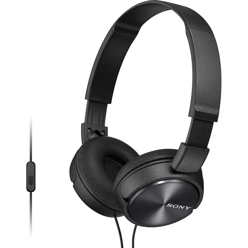 Zx Series Headphones With Mic & Remote, Black 1