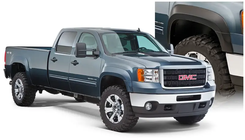 Bushwacker Extend-A-Fender® Flare Kit – Heavy-Duty Abs Plastic, Universal Fit 1