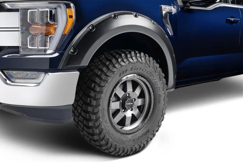 Bushwacker Pocket Style Fender Flares – Bolt-On Fitment For Wider Tires 1