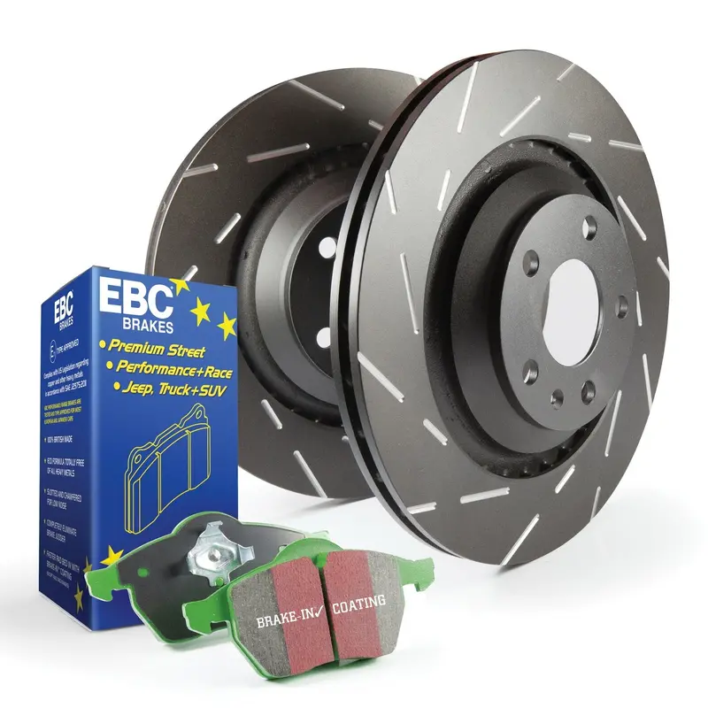 Ebc Brakes S2Kr2231 Greenstuff 2000 Brake Pad & Usr Rotor Kit — Track-Ready Stopping Power 1