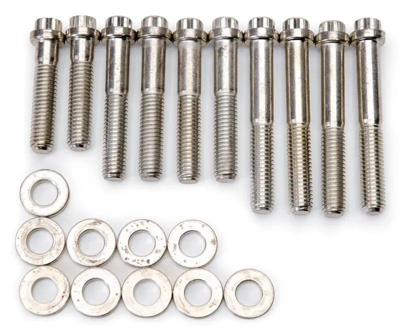 Edelbrock Intake Manifold Bolt Kit – Precision-Fit Hardware For Ford Fe Engines (#7105) 1