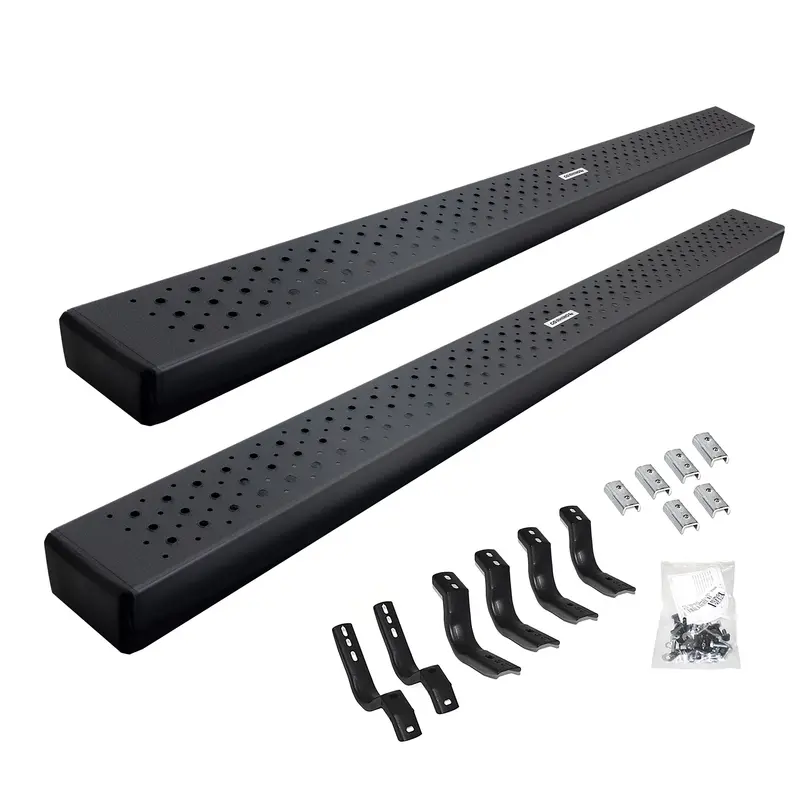 Go Rhino 6863404780T Stamped Steel Hex Pattern Step Provides Maximum Grip 1