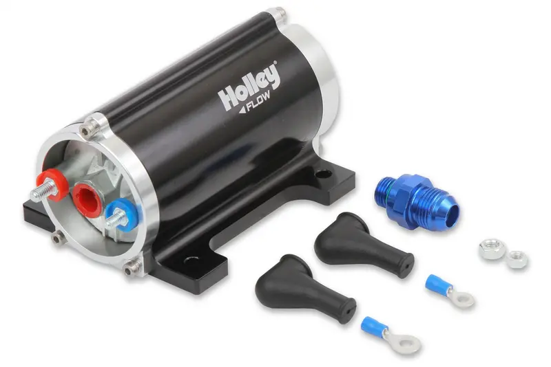Holley 12-170 Universal In-Line Electric Fuel Pump – High-Flow, Compact Design 1