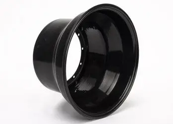 Keizer Aluminum Wheel Half – 12-Bolt, 10X5 Inch, Matte Black Finish (105B) 1