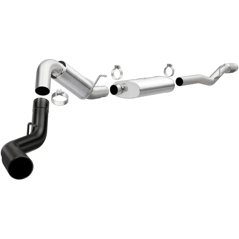 Magnaflow Street Series Cat-Back Exhaust – Black Powder-Coated System With Aggressive Tone 1