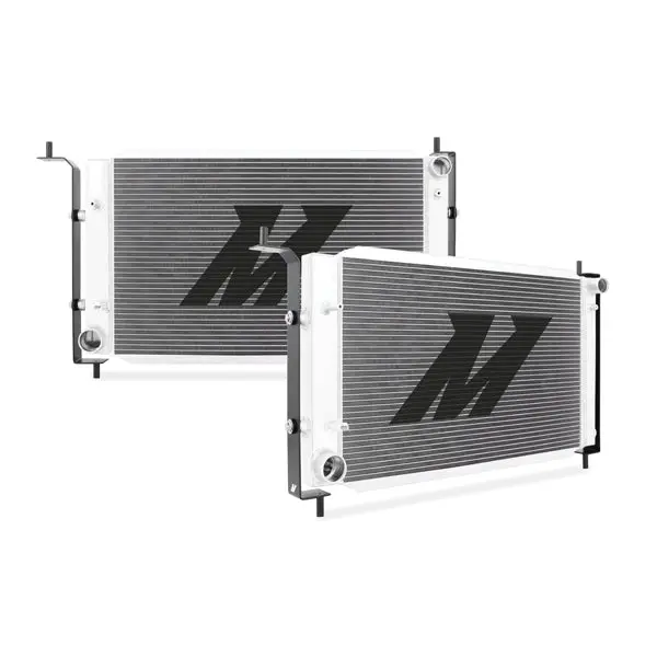 Mishimoto Aluminum Radiator With Mounting Brackets For 1996 Ford Mustang Manual Transmission 1