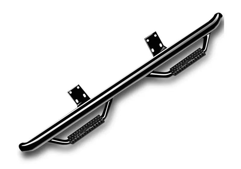 N-Fab C0180Cc Gloss Black Cab-Length Nerf Steps For 2001–2006 (2007 Classic) Silverado/Sierra Crew Cabs 1